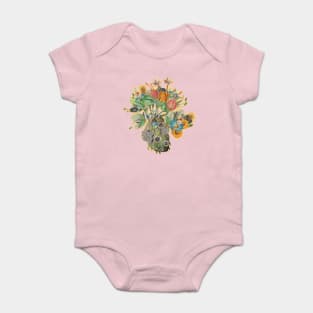 Organic Heart Baby Bodysuit